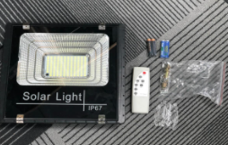  Brightest Outdoor Solar Panel Flood Light IP6525W 40W 60W 100W Aluminium with motion sensor